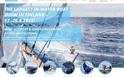 Van 17 – 20 augustus zijn wij te vinden op de bootshow in Helsinki – Finland.